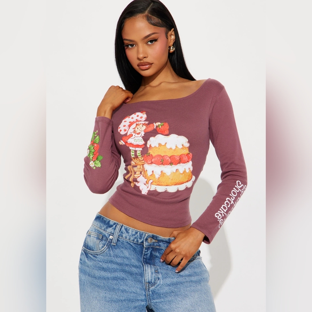 Strawberry Shortcake Long Sleeve Top